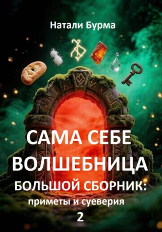 Обложка книги «Сама себе волшебница (приметы и суеверия)»