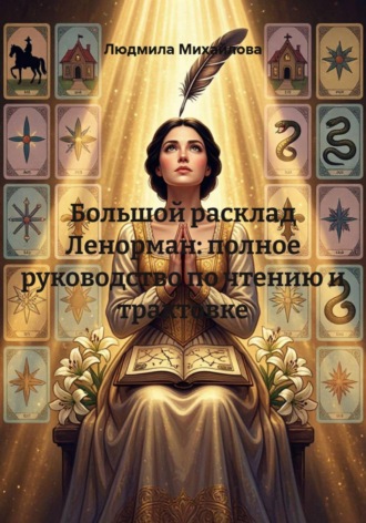 Обложка книги «Большой расклад Ленорман: полное руководство по чтению и трактовке»