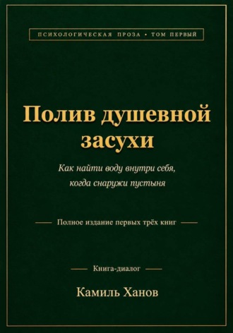 Обложка книги «Полив душевной засухи. Том 1. Полное издание первых трёх книг»