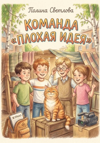 Обложка книги «Команда "Плохая идея"»