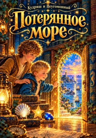 Обложка книги ««Потерянное море», серия «Кудряш и Неугомонный»»