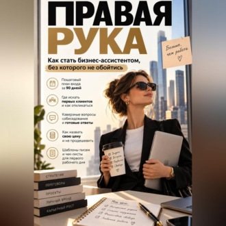 Обложка книги «Правая рука. Как стать бизнес-ассистентом, без которого не обойтись»