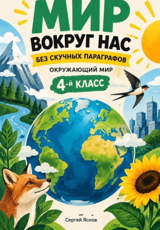 Обложка книги «Мир вокруг нас без скучных параграфов: окружающий мир, 4-й класс»