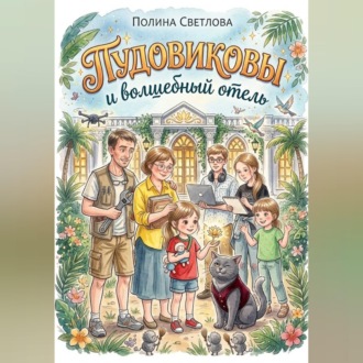 Обложка книги «Пудовиковы и волшебный отель»
