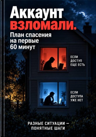 Обложка книги «Аккаунт взломали. План спасения на первые 60 минут»