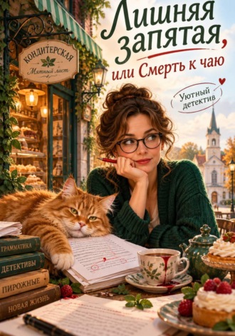 Обложка книги «Лишняя запятая или Смерть к чаю»