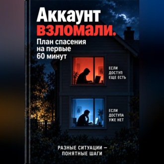 Обложка книги «Аккаунт взломали. План спасения на первые 60 минут»