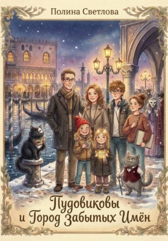 Обложка книги «Пудовиковы и город забытых имён»
