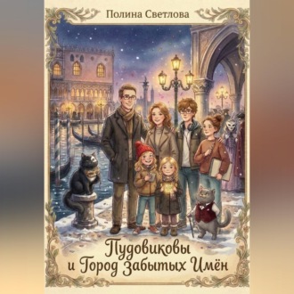 Обложка книги «Пудовиковы и город забытых имён»