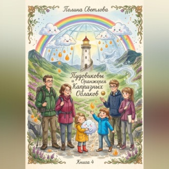 Обложка книги «Пудовиковы и оранжерея капризных облаков»