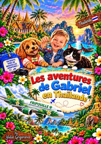 Обложка книги «Les aventures de Gabriel en Thaïlande»