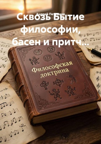 Обложка книги «Сквозь Бытие философии, басен и притч...»