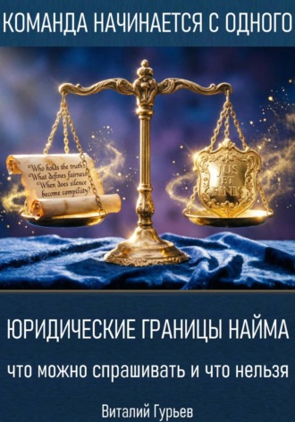Обложка книги «Юридические границы найма: что можно спрашивать и что нельзя»