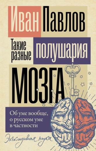 Обложка книги «Такие разные полушария мозга. Об уме вообще, о русском уме в частности»