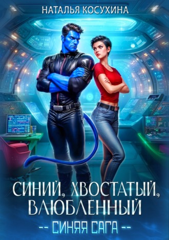 Обложка книги «Синий, хвостатый, влюбленный»