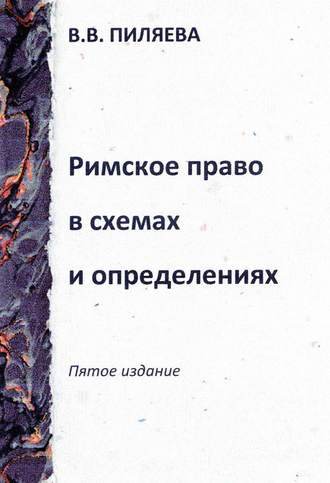 Валентина Пиляева. Римское право в схемах и определениях