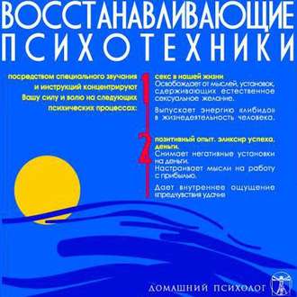 Обложка книги «Восстанавливающие психотехники. Диск 2»