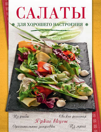 Обложка книги «Салаты для хорошего настроения»