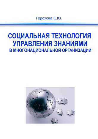 Обложка книги «Социальная технология управления знаниями в многонациональной организации»
