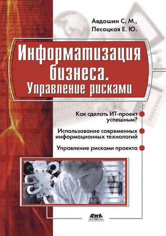 Обложка книги «Информатизация бизнеса. Управление рисками»