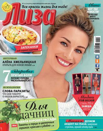 Обложка книги «Журнал «Лиза» №12/2015»