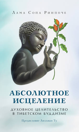 Обложка книги «Абсолютное исцеление. Духовное целительство в тибетском буддизме»
