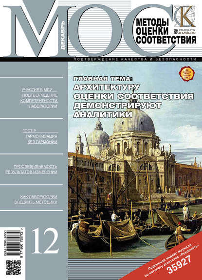 

Методы оценки соответствия № 12 2012
