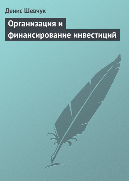 Денис Шевчук — Организация и финансирование инвестиций