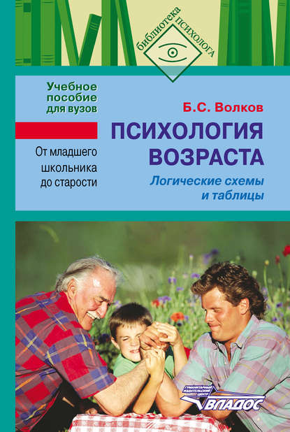 Психология возраста. От младшего школьника до старости. Логические схемы и таблицы. Учебное пособие для вузов