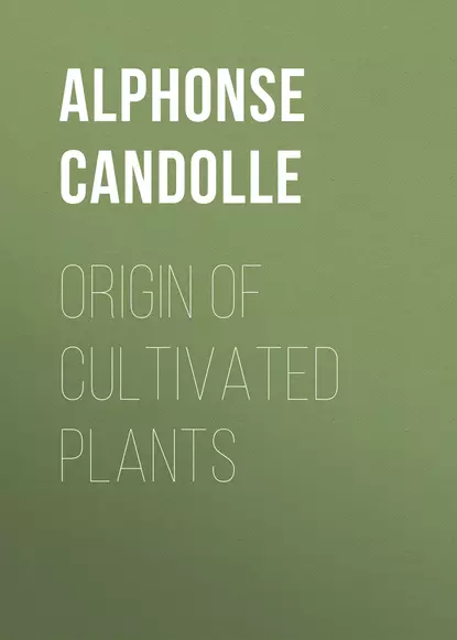 Origin of Cultivated Plants