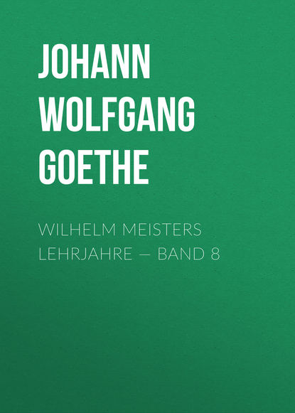 Иоганн Вольфганг фон Гёте — Wilhelm Meisters Lehrjahre — Band 8