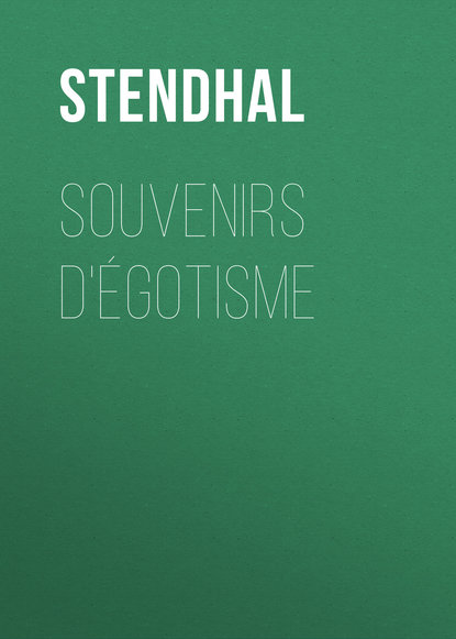 Souvenirs d'égotisme