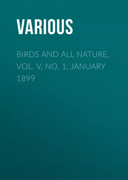 Birds and all Nature, Vol. V, No. 1, January 1899