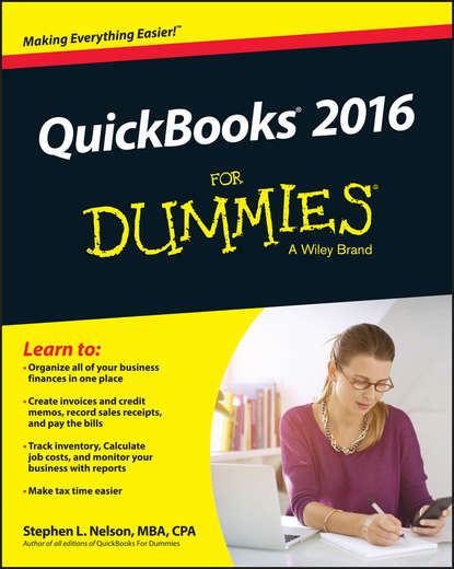 Stephen L. Nelson — QuickBooks 2016 For Dummies