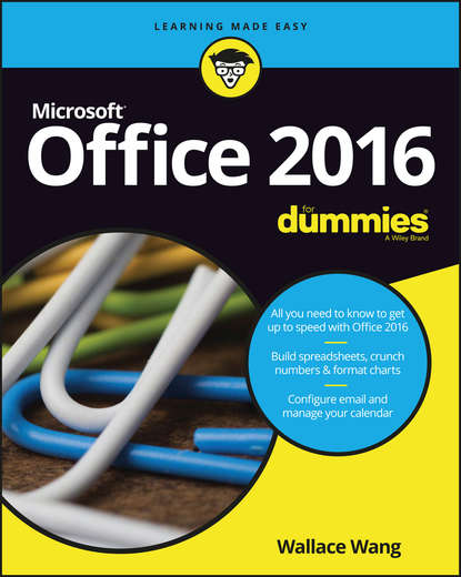 Wallace Wang — Office 2016 For Dummies