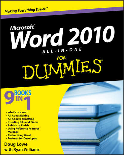 Doug Lowe — Word 2010 All-in-One For Dummies