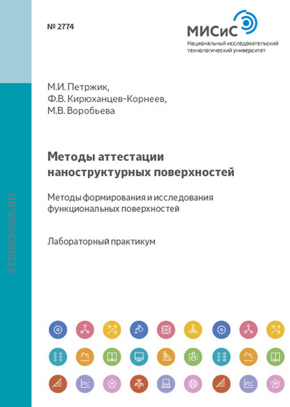 Мария Воробьева — Методы аттестации наноструктурных поверхностей. Методы формирования и исследования функциональных поверхностей