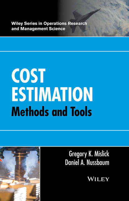 Gregory K. Mislick — Cost Estimation