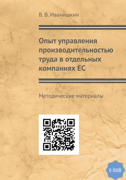 Владимир Иванишкин — Опыт управления производительностью труда в отдельных компаниях ЕС