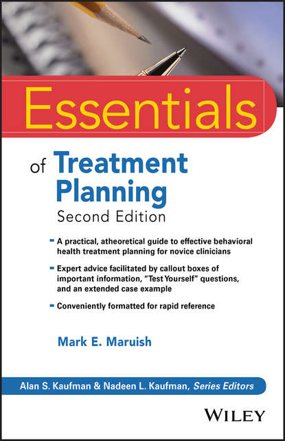 Mark E. Maruish — Essentials of Treatment Planning