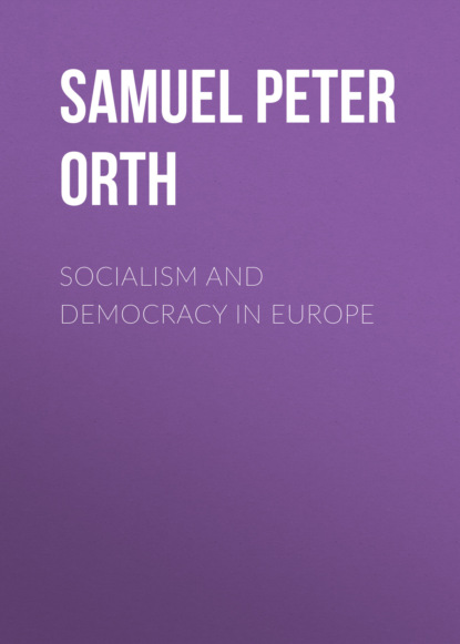 Socialism and Democracy in Europe