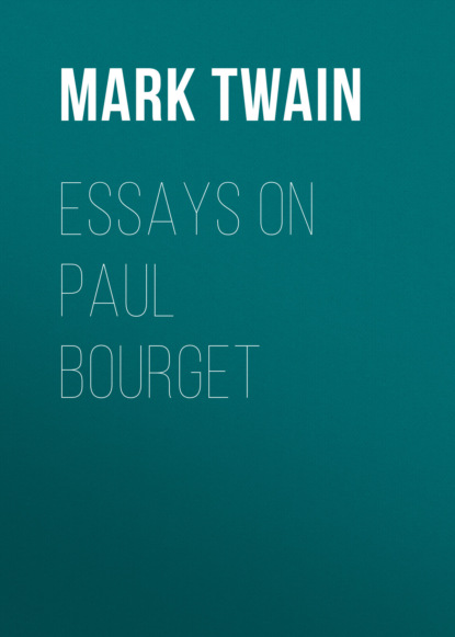 Essays on Paul Bourget