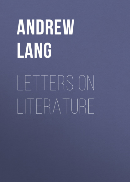 Letters on Literature
