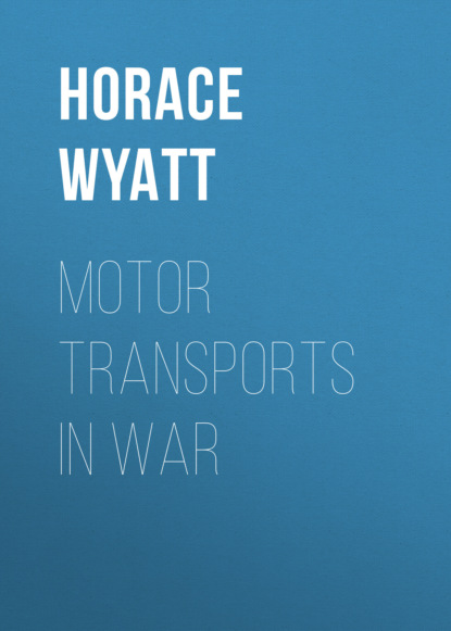 Motor Transports in War