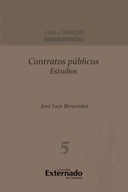 Jos? Luis Benavides — Contratos p?blicos Estudios