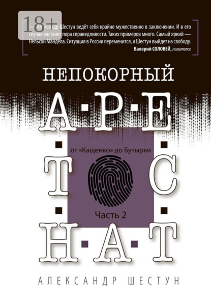 

Непокорный арестант: от «Кащенко» до «Бутырки». Часть 2