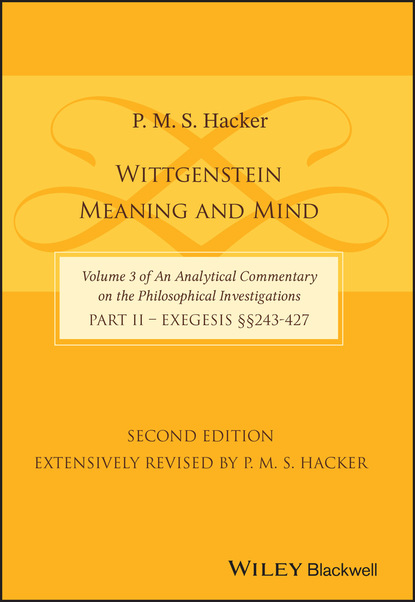 P. M. S. Hacker — Wittgenstein