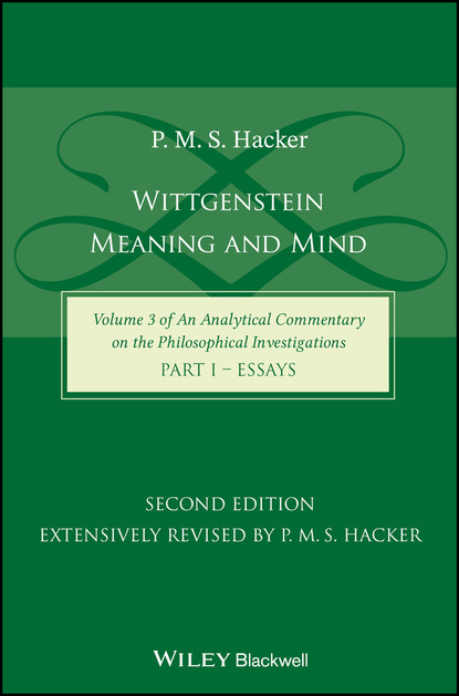 P. M. S. Hacker — Wittgenstein