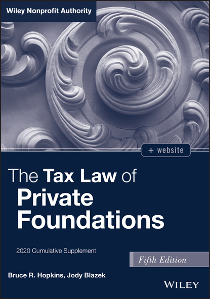 Jody Blazek — The Tax Law of Private Foundations