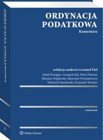 Ordynacja podatkowa. Komentarz